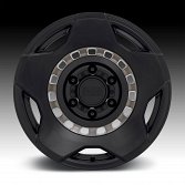 Black Rhino Muzzle Matte Black Machined GTCC Custom Truck Wheels 3